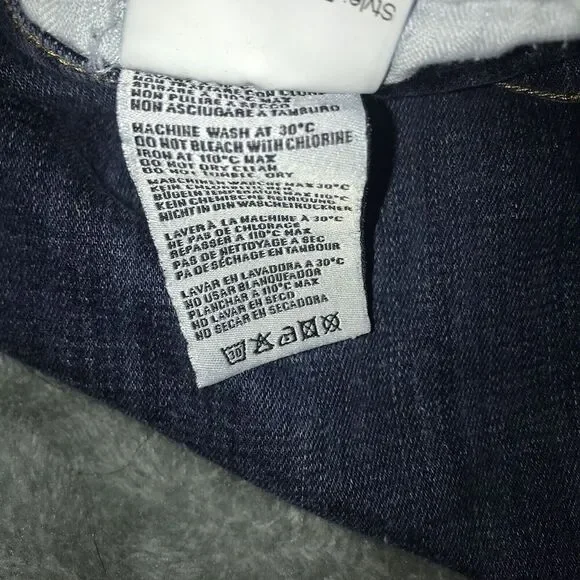 R13 Jeans Kate Skinny Howell Indigo Size 28 Denim Dark Blue Elast Drake Smart - Picture 6 of 16